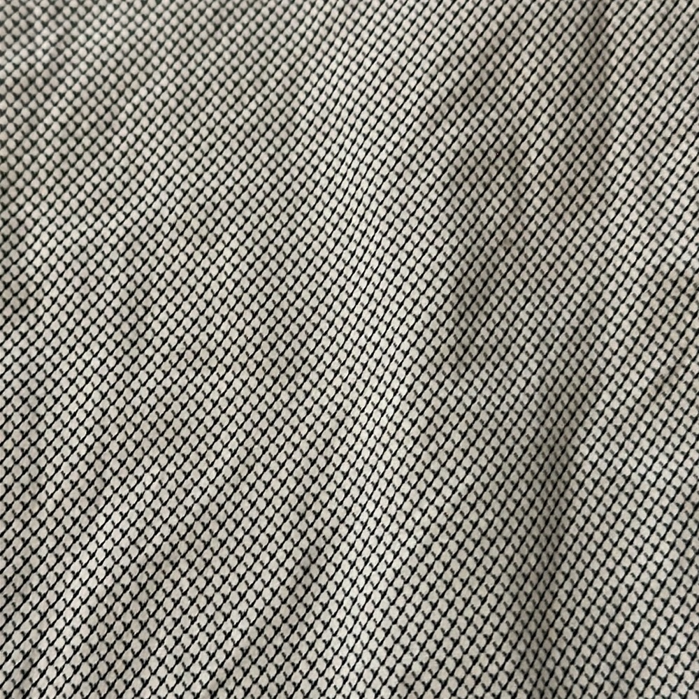 01. Algo Mens Button Down Cotton Long Sleeve Gray/Black Geometric Design Size XL - Picture 10 of 10